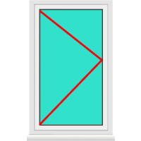 Aluminium Fenster Dreh