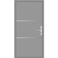 Aluminium Haustür Flügelüberdeckend Zerbst