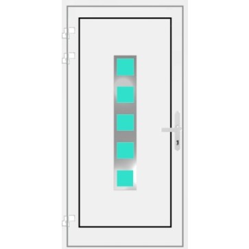 Aluminium Haustür 1 Flügelig Bremen