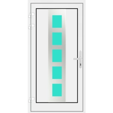 Aluminium Haustür 1 Flügelig Darmstadt