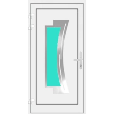 Aluminium Haustür 1 Flügelig Kiel