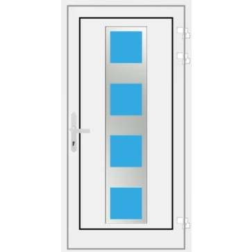 Kunststoff Haustür 1 Flügelig Köln