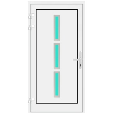 Aluminium Haustür 1 Flügelig Trier