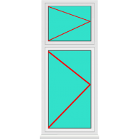 Aluminium Fenster Dreh mit Oberlicht Dreh Günstig Kaufen