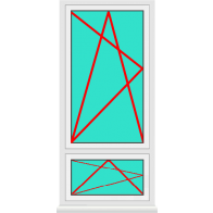 Aluminiumfenster Dreh Kipp mit Unterlicht Dreh Kipp ab 490 € Bestellen