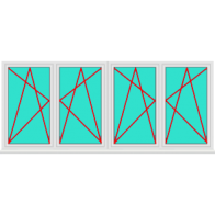 Aluminium Fenster 4 Flügelig Online Bestellen