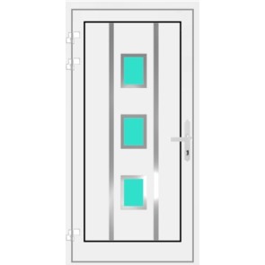 Aluminium Haustür 1 Flügelig Potsdam