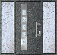 Aluminium Haustür Flügelüberdeckend Düsseldorf