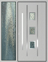 Aluminium Haustür Flügelüberdeckend Potsdam
